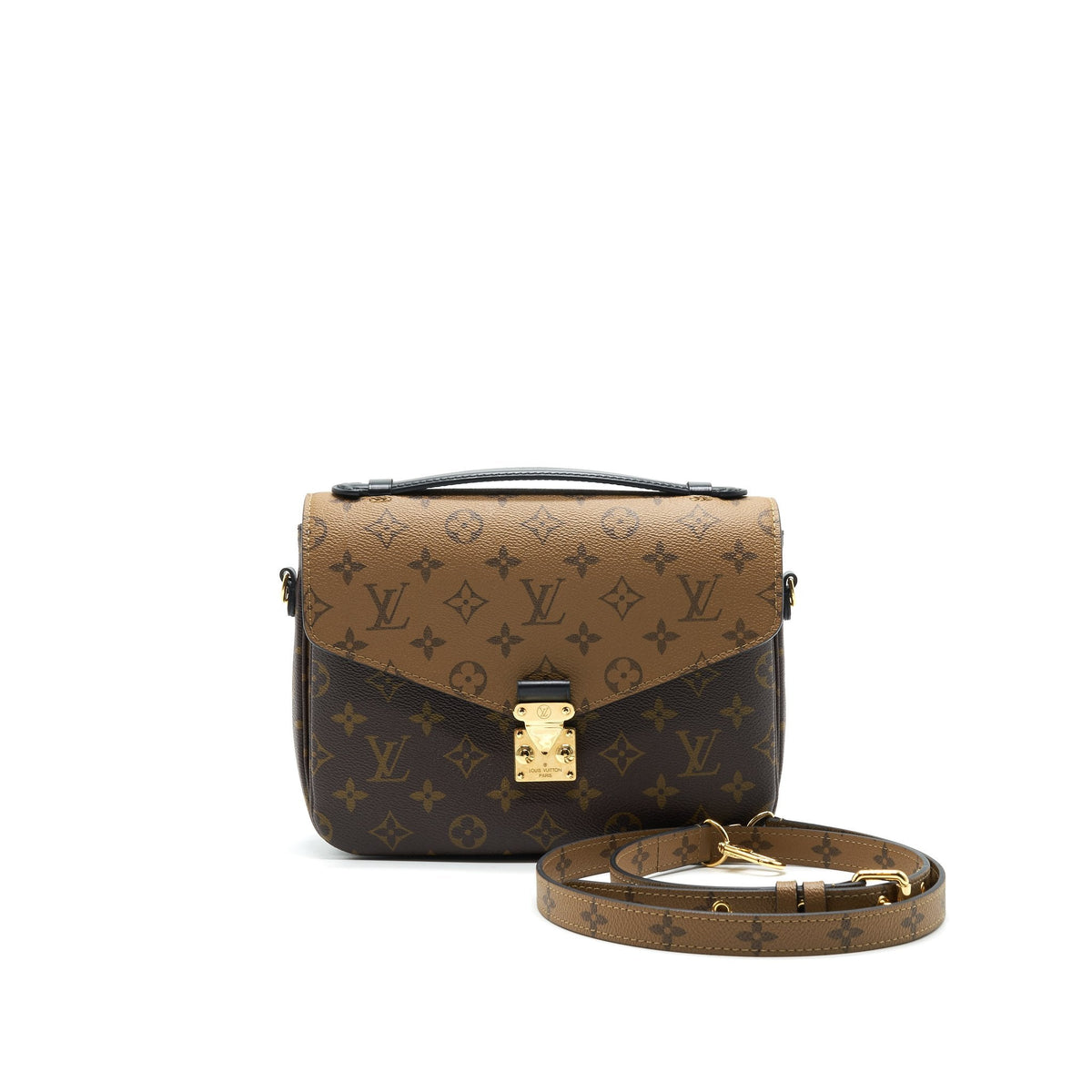 Louis Vuitton Pochette Metis Monogram Reverse Canvas