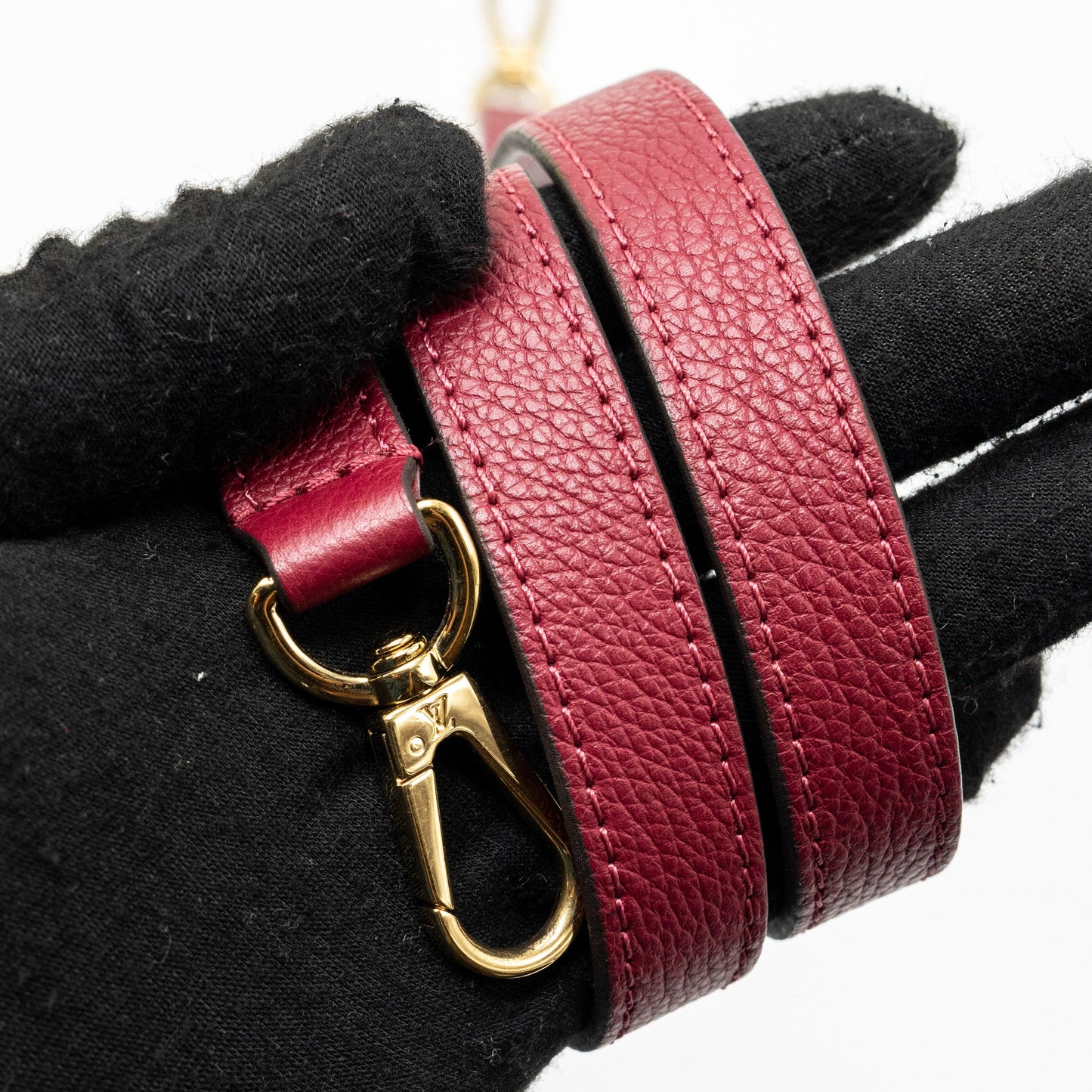 Louis Vuitton Top Handle Crossbody Bag Damier Ebene GHW