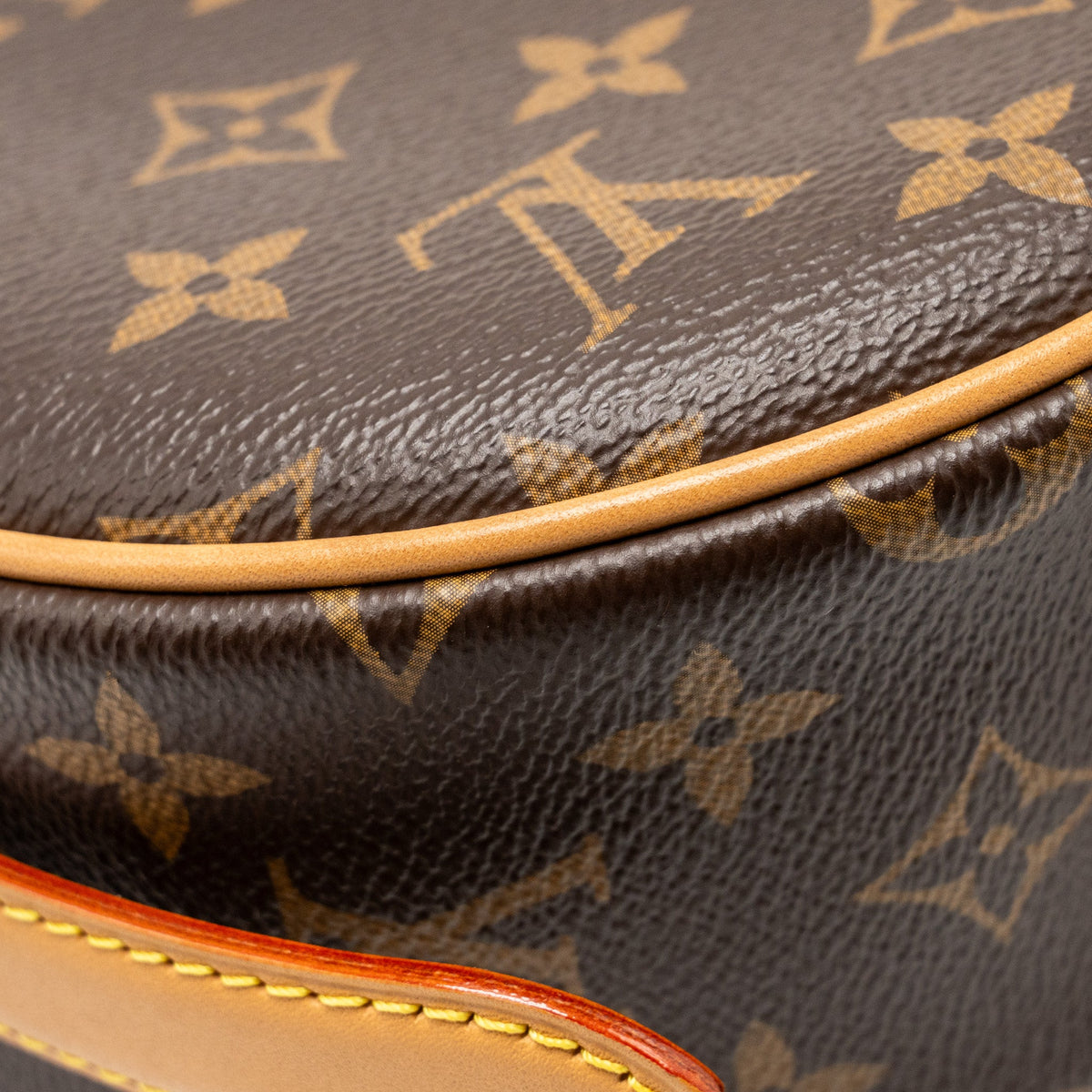 Louis Vuitton tambourin bag monogram canvas GHW
