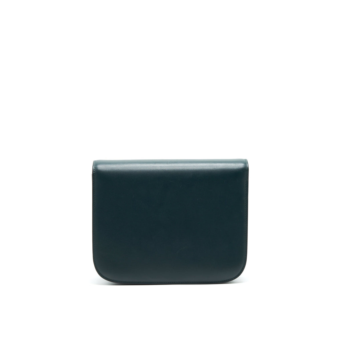 Celine Box Amazon Green calfskin Leather