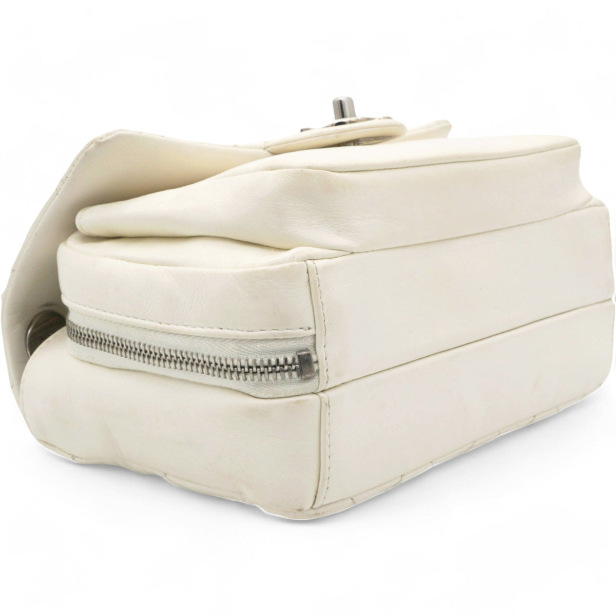 Chanel Square Flap Bag White