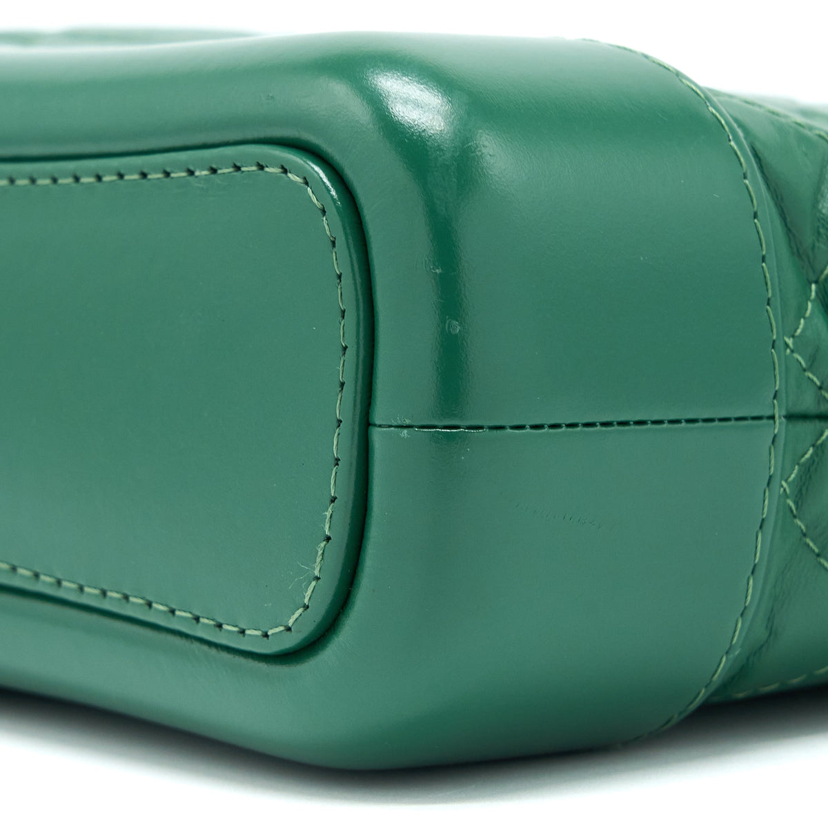 Chanel Small Gabrielle Hobo Bag Green Multicolour Hardware