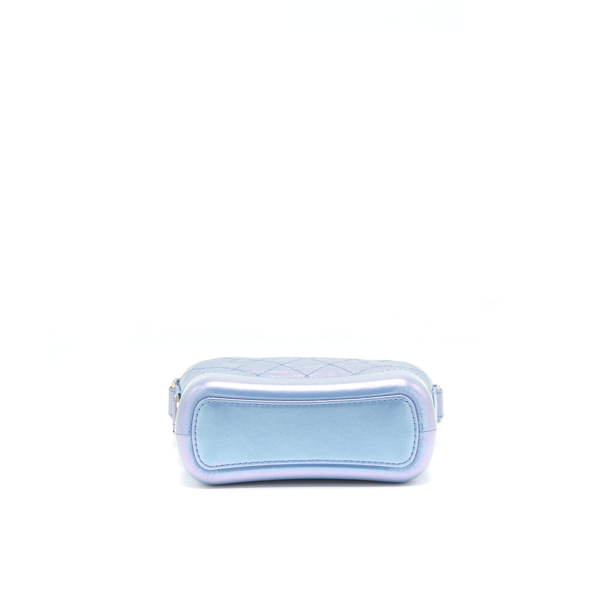 Chanel Small Gabrielle Hobo Bag Iridescent Blue