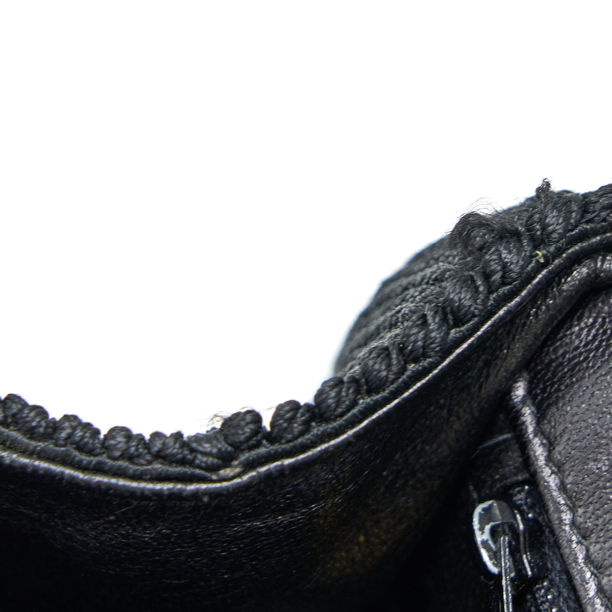 Chanel Vintage Top Handle Flap Bag Woven Silk Black GHW
