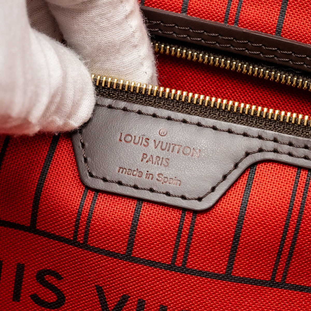 Louis Vuitton Neverfull MM Damier Ebene Canvas GHW