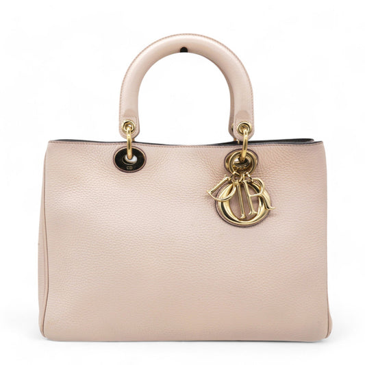 Dior Bullcalf Diorissimo Tote Pink