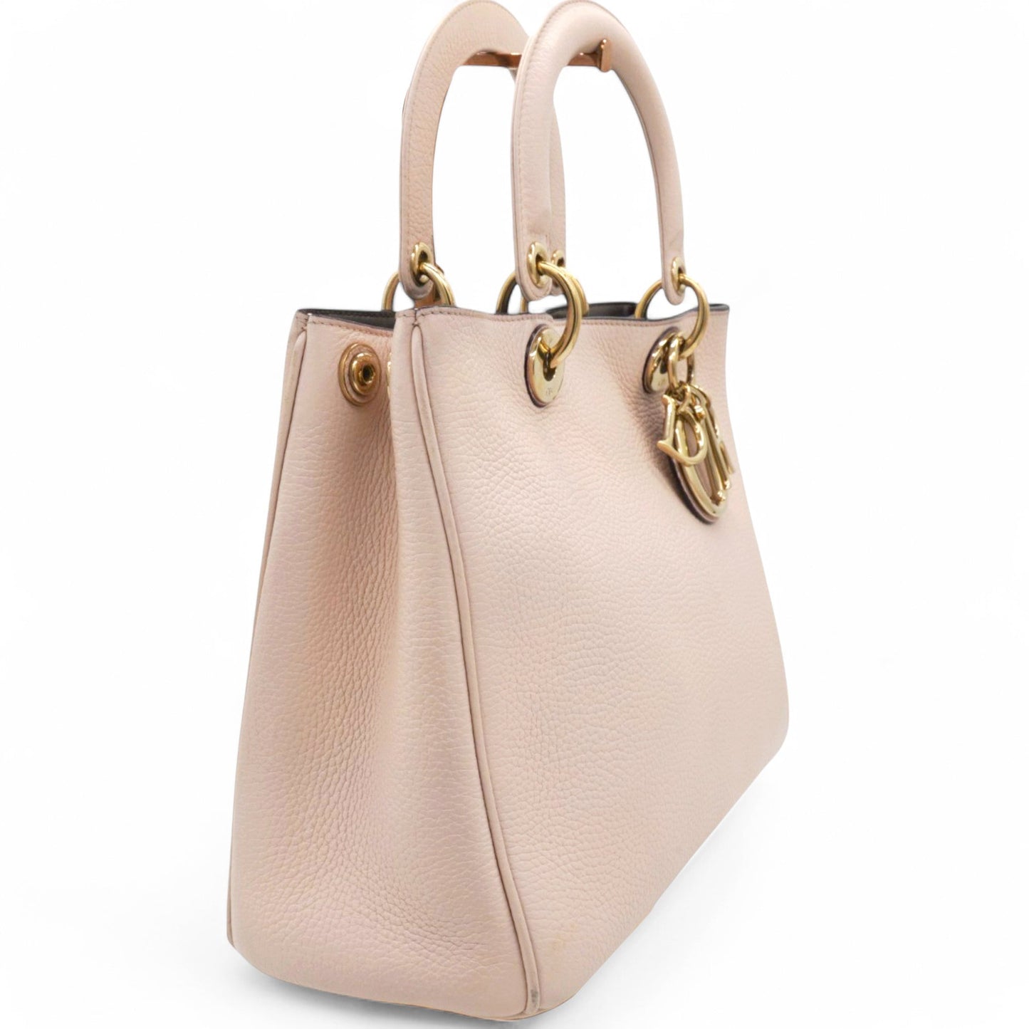 Dior Bullcalf Diorissimo Tote Pink