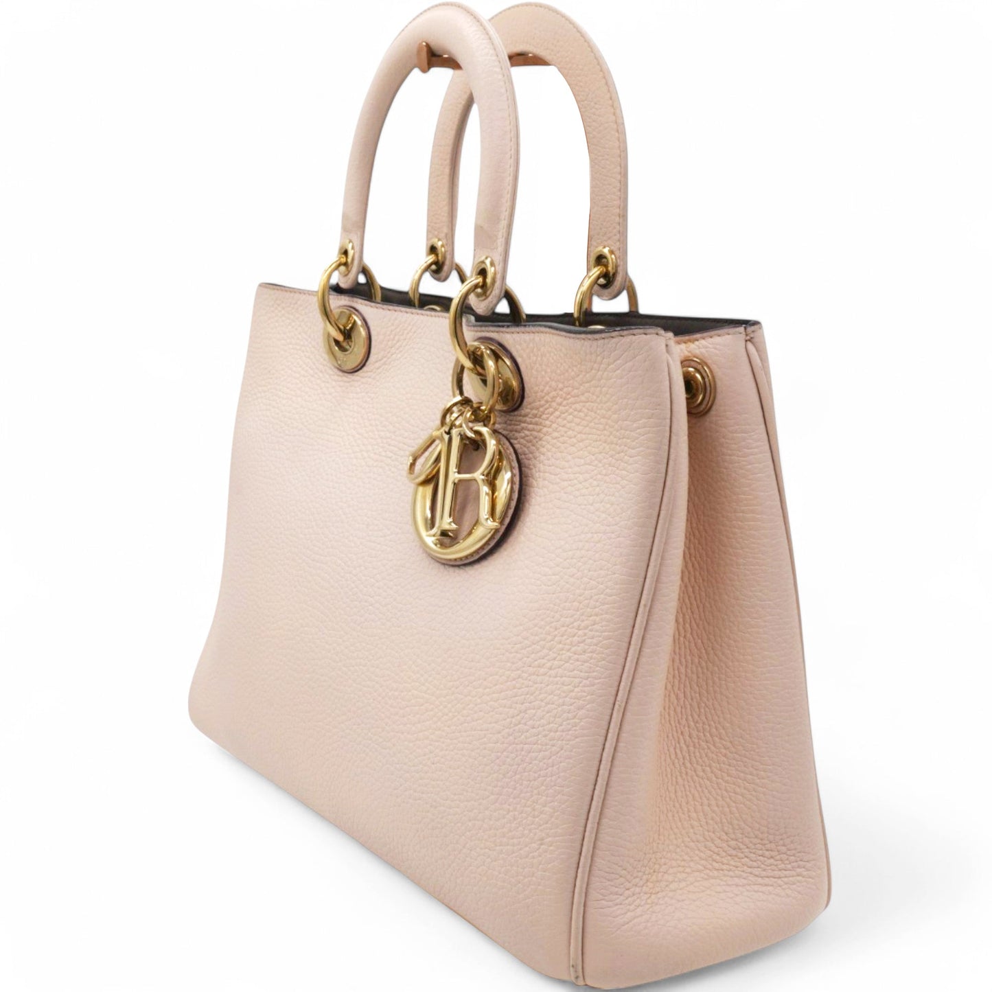 Dior Bullcalf Diorissimo Tote Pink