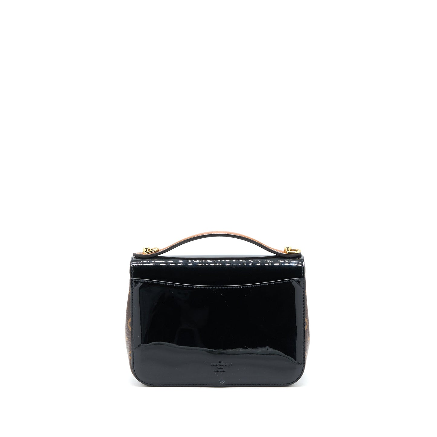 Louis Vuitton Cherrywood BB Patent/Monogram Canvas Black GHW