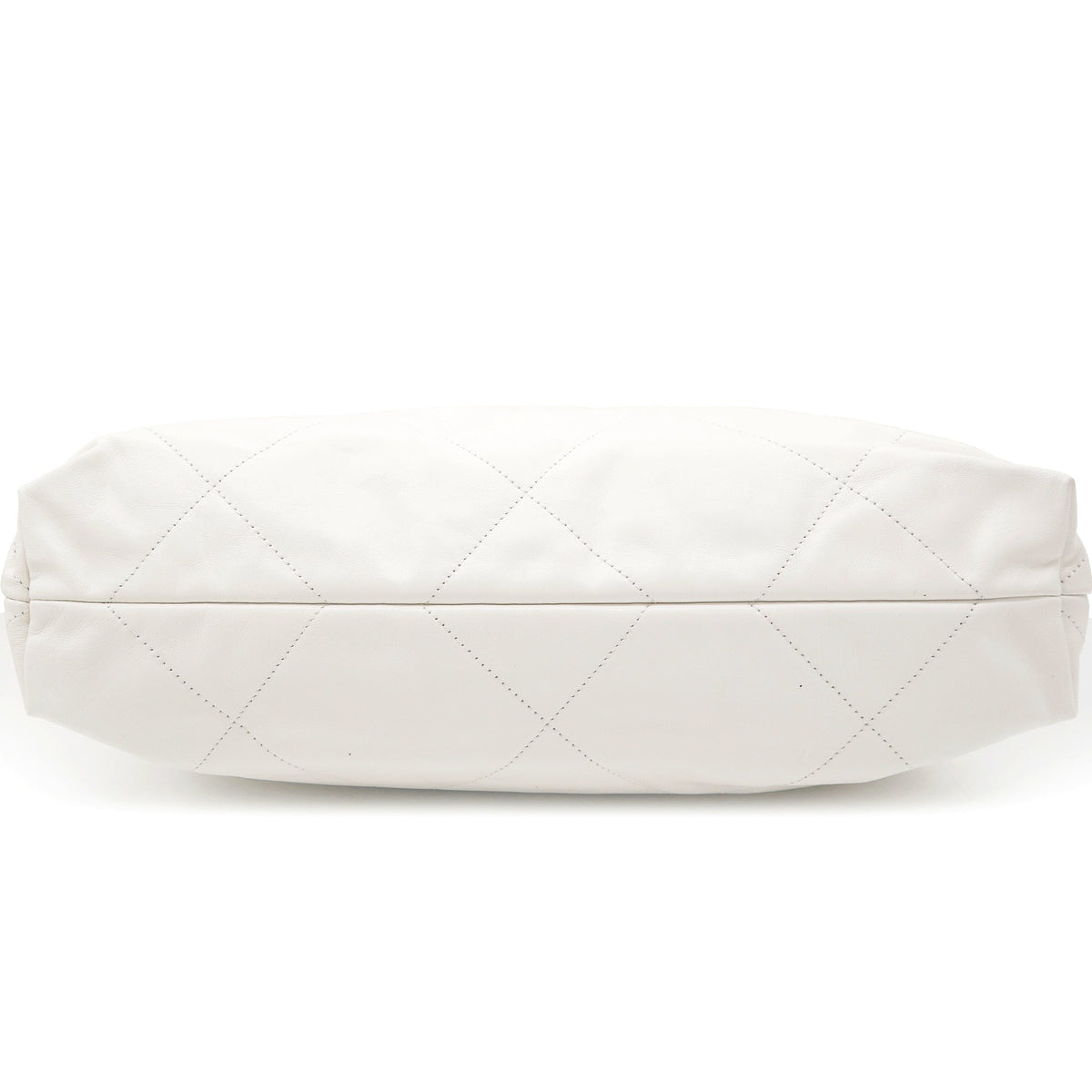 Chanel Shiny Calfskin Quilted Small Chanel 22 White