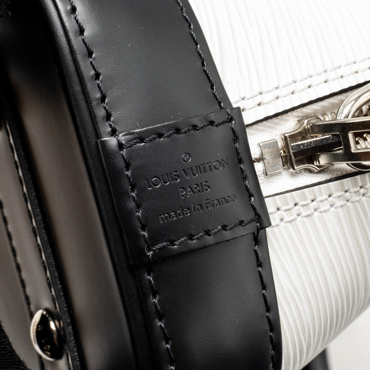 Louis Vuitton Stripe Alma BB Epi Leather White/Multicolour SHW