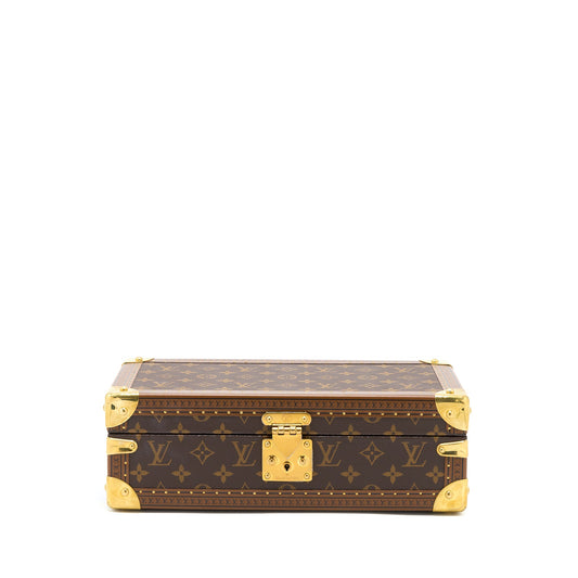 Louis Vuitton 8 Watch Case Monogram Canvas GHW