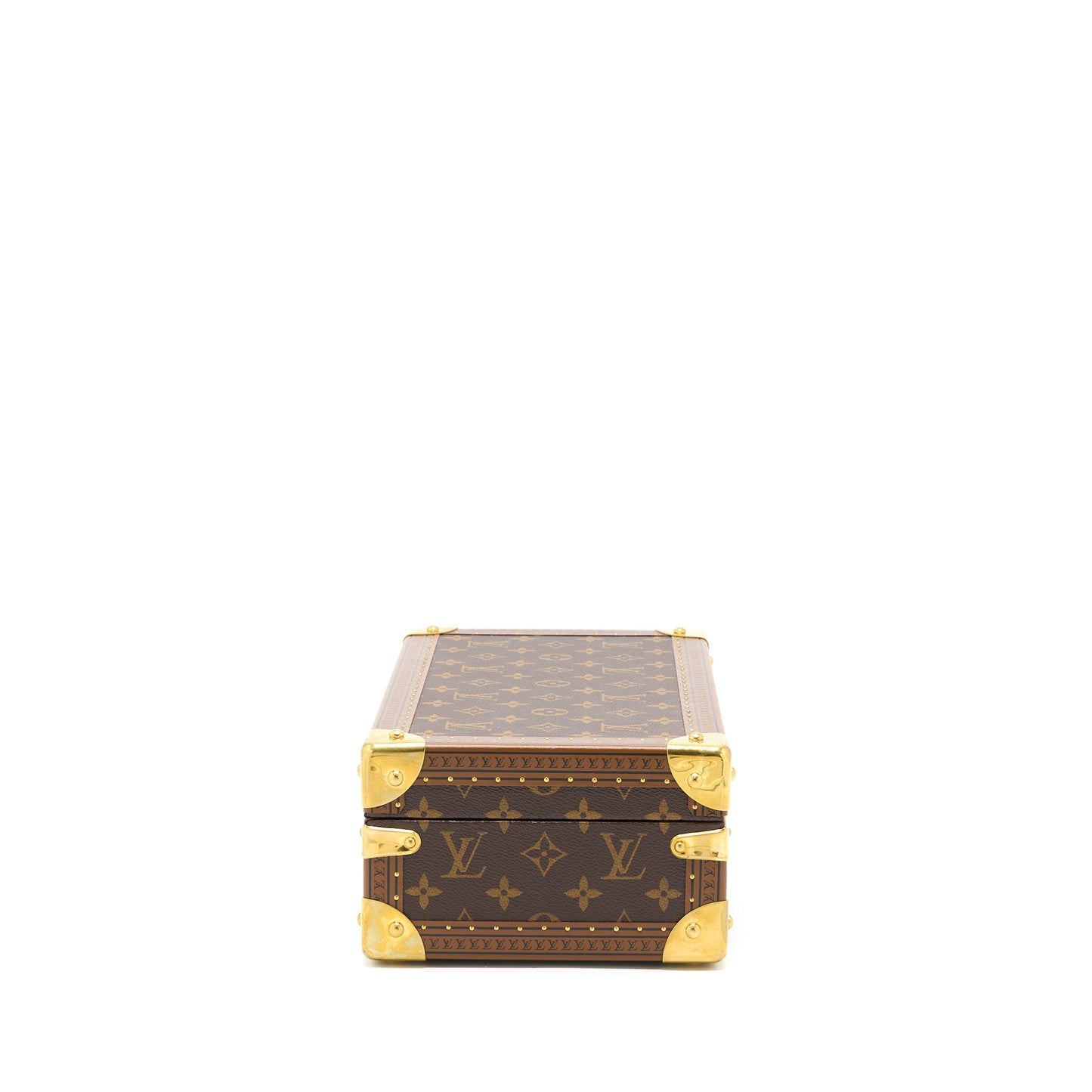 Louis Vuitton 8 Watch Case Monogram Canvas GHW