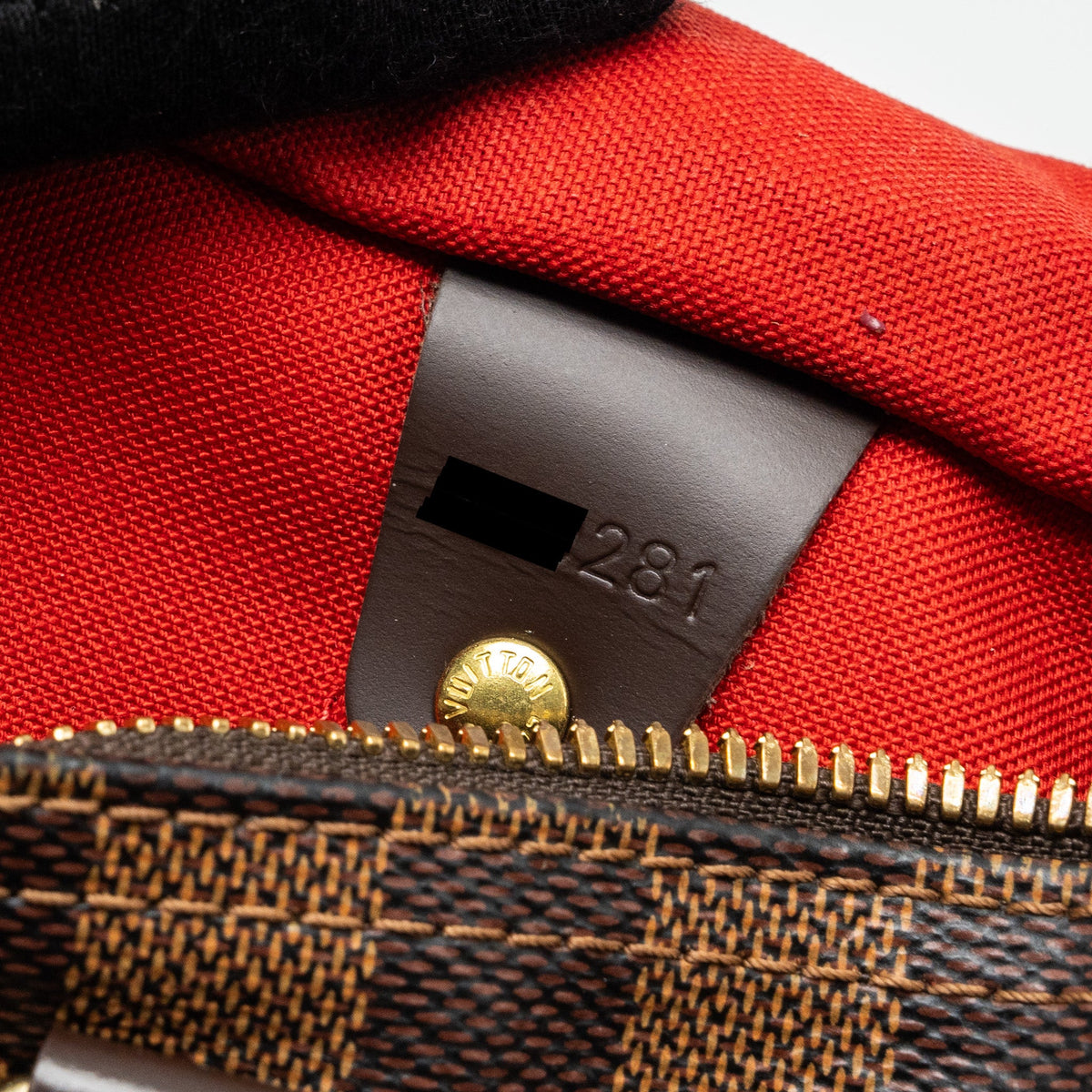Louis Vuitton Speedy Bandouliere 25 Damier EBENE GHW