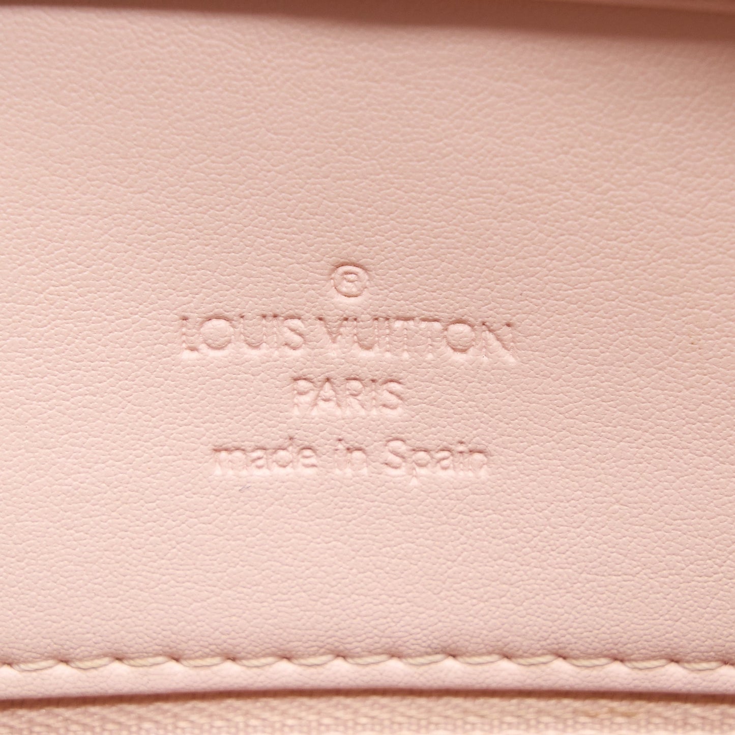 Louis Vuitton Vintage Huston Tote Vernis Beige GHW