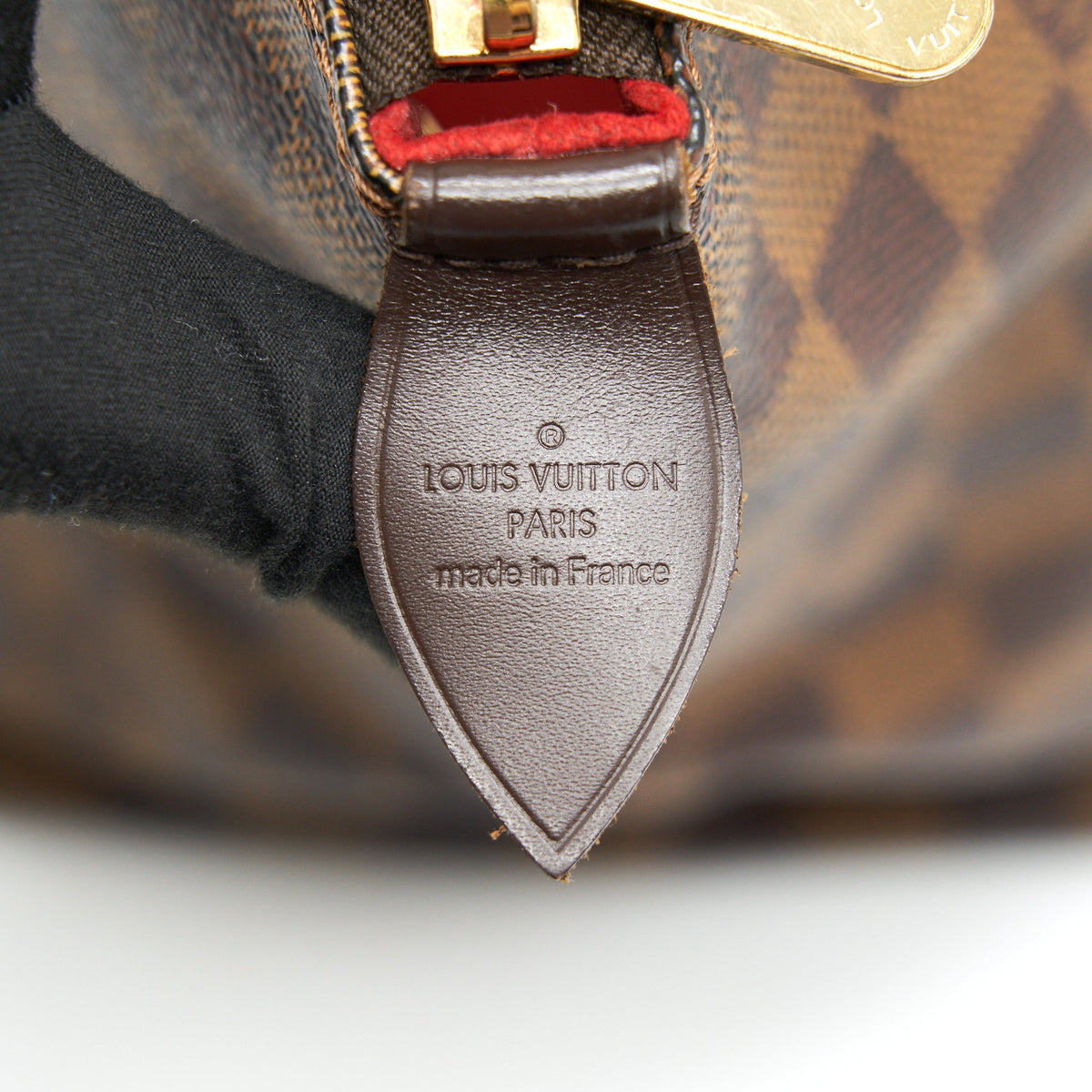 LOUIS VUITTON SALEYA MM IN DAMIER EBENE