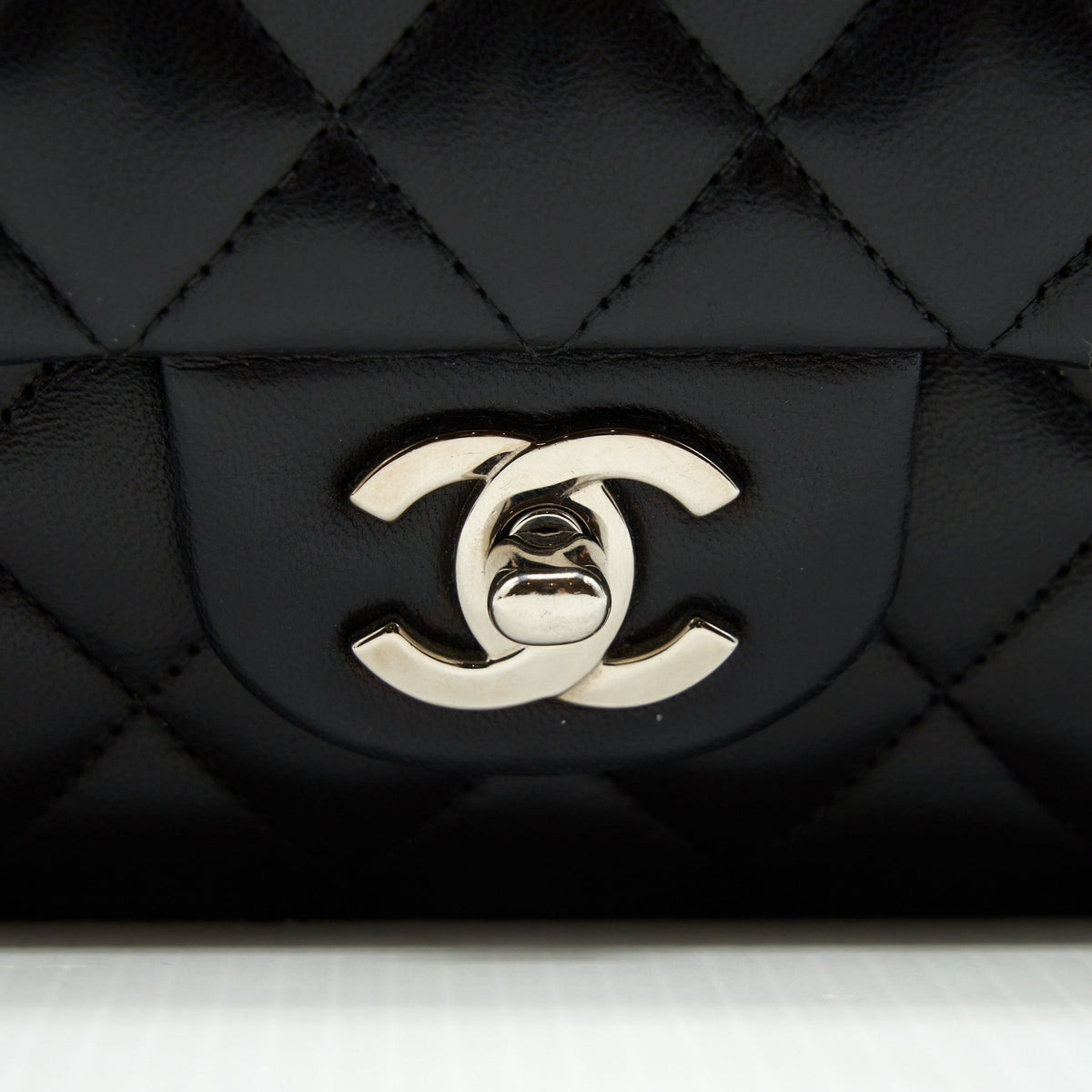 Chanel Medium Classic Flap Bag Lambskin Black SHW