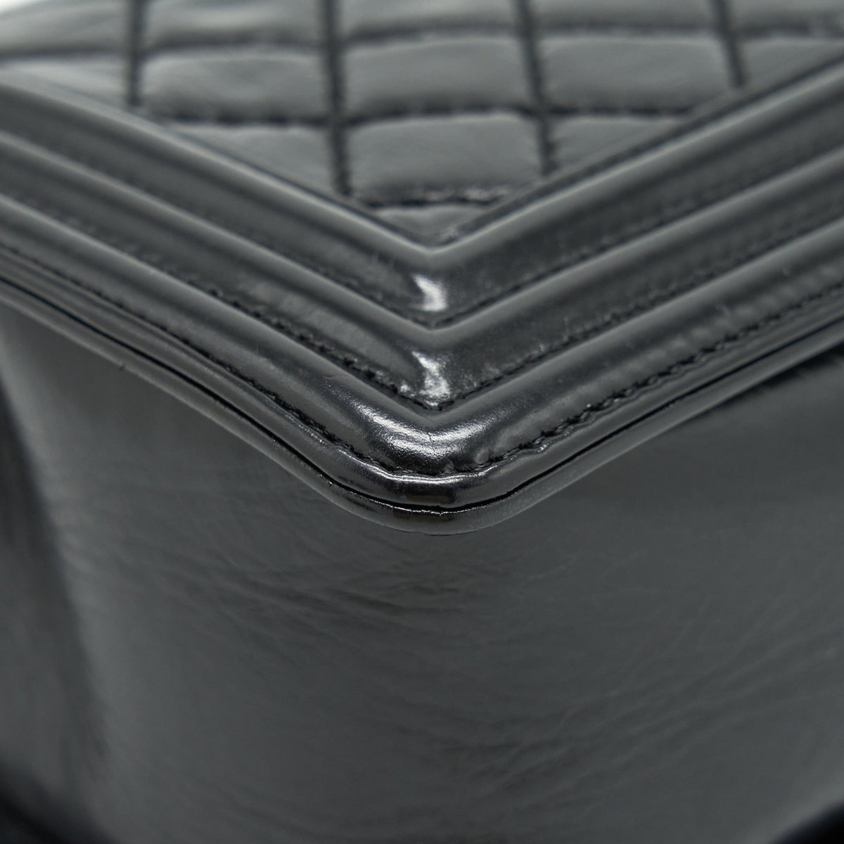 Chanel Medium Boy Bag Calfskin Black GHW