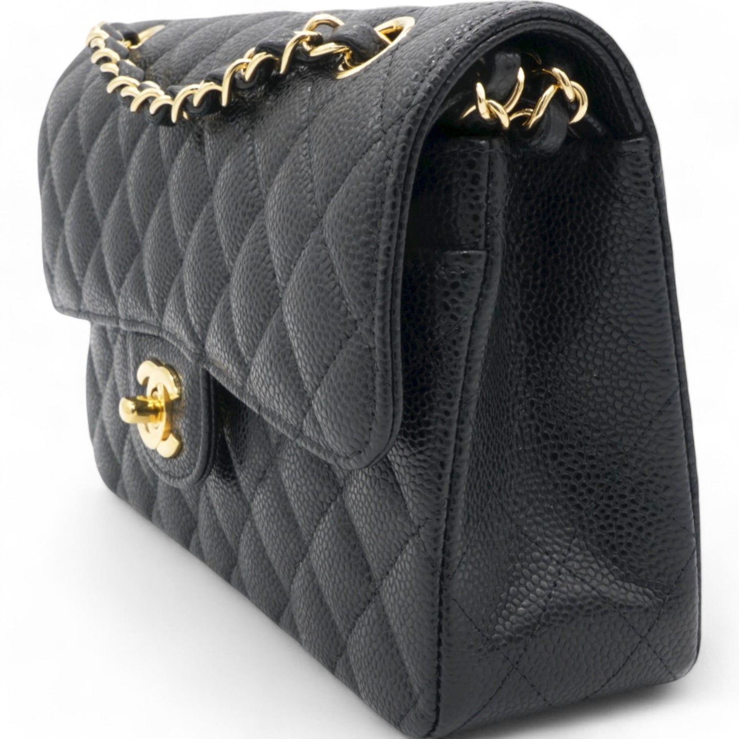 Chanel Caviar Quilted Small Double Flap Black