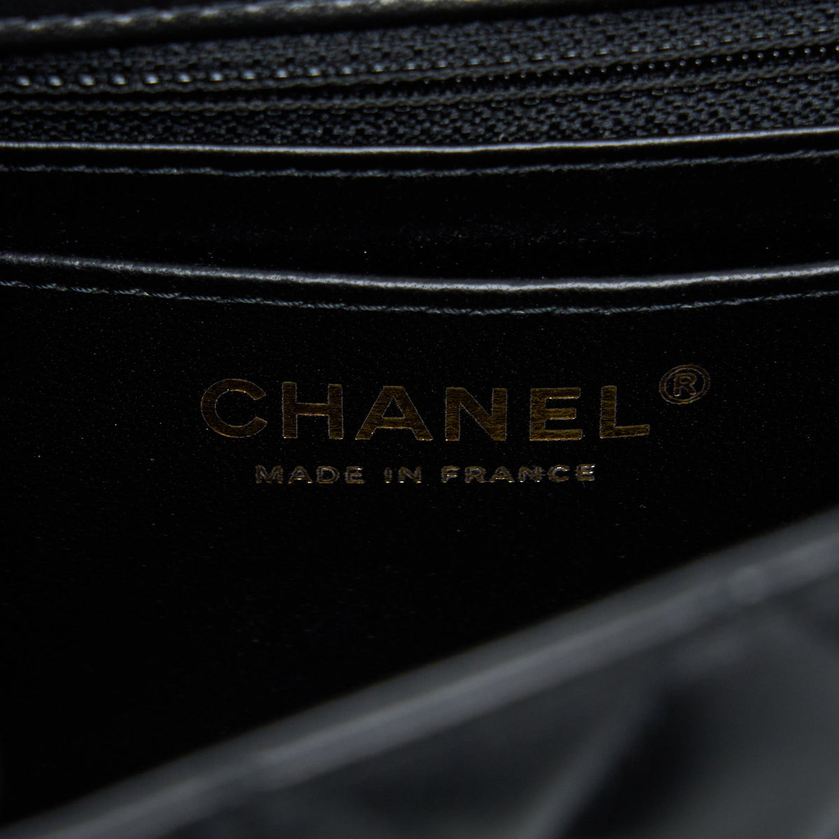 Chanel Mini Rectangular Lambskin Black LGHW(Microchip)
