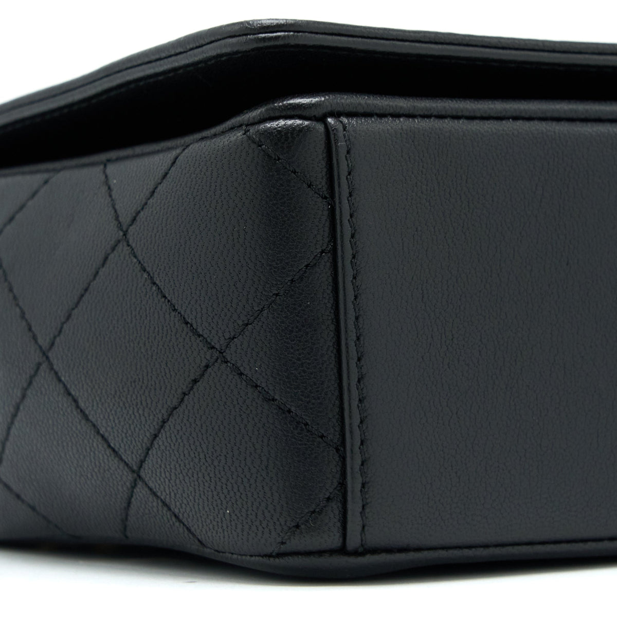 Chanel Seasonal Quilted Flap Bag Calfkskin Black Multicolour Hardware
