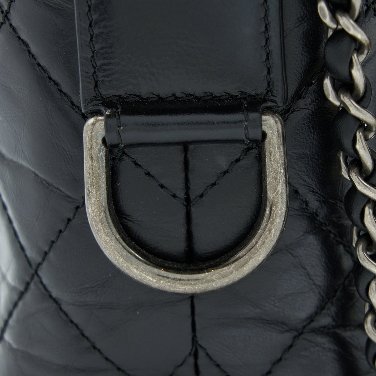 Chanel Small Gabrielle Hobo Bag Calfskin Black With Multicolour Hardware