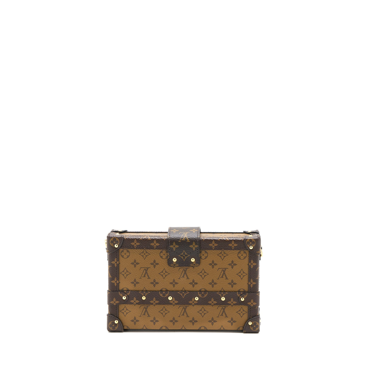 Louis Vuitton Petite Malle Monogram Reverse Canvas GHW