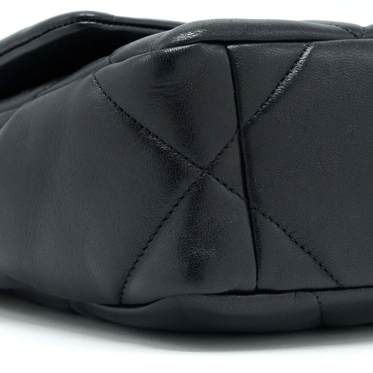 Chanel Small 19 Bag Lambskin Black Multicolour Hardware