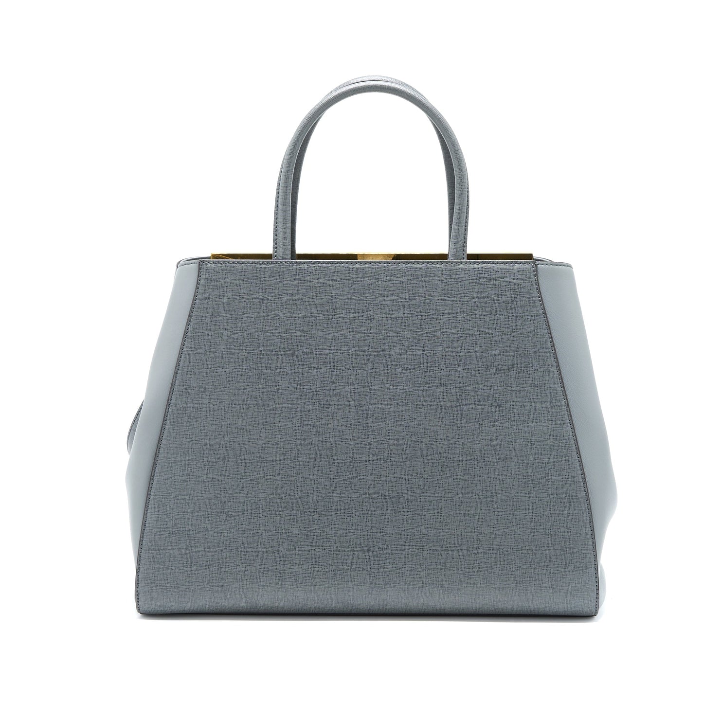 Fendi 2 Jours Large Bag Grey GHW