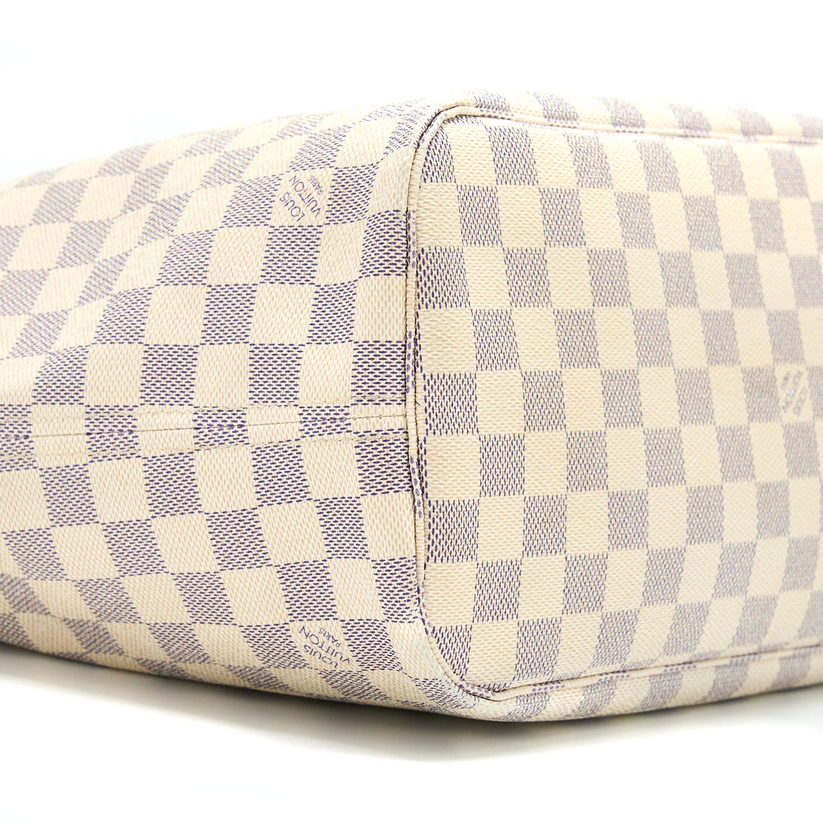 Louis Vuitton Neverfull MM Damier Azur GHW