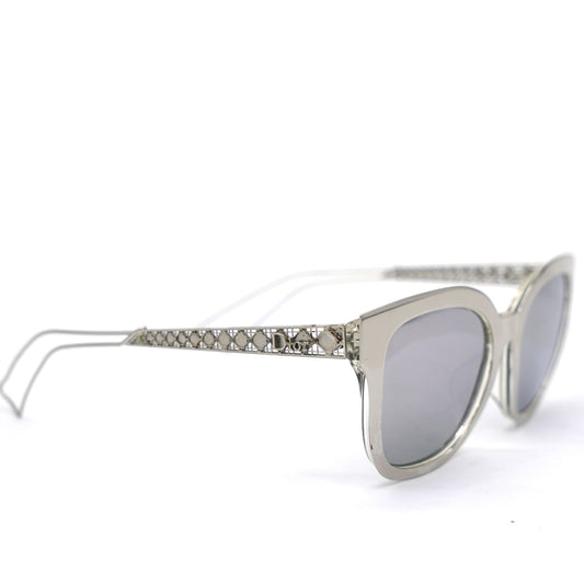 Dior DIORAMA 1/S TGU/DC Silver Gray Sunglasses