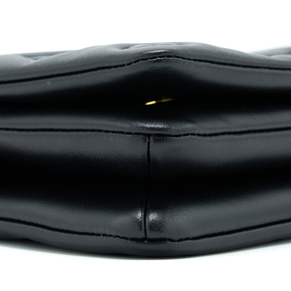Louis Vuitton Pochette Coussin Monogram-Embossed Lambskin Black GHW