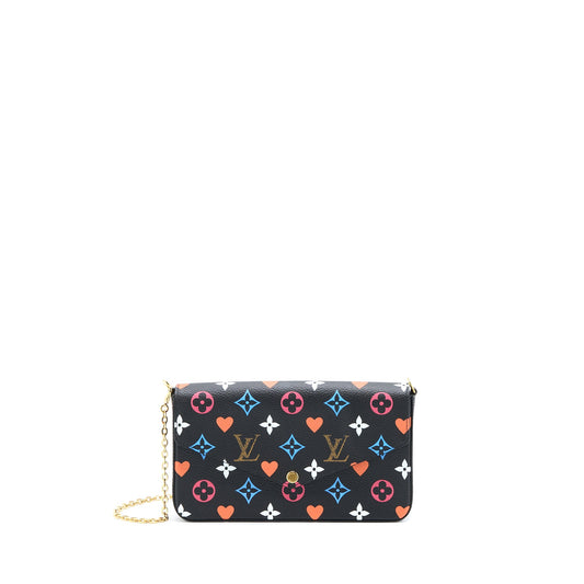Louis Vuitton Limited Edition Felicie Multicolour Monogram Canvas GHW