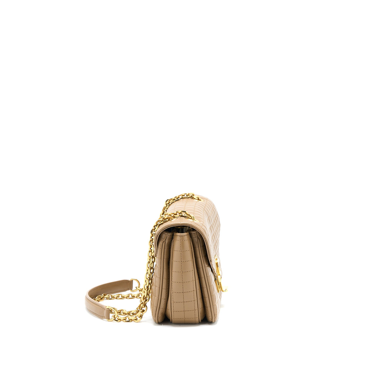 Celine C Bag Calfskin Light Camel GHW