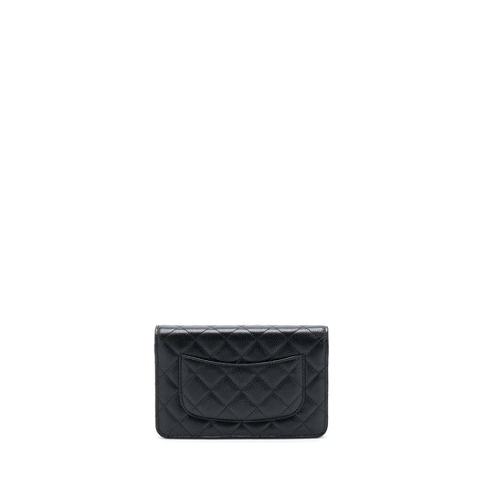 Chanel Classic Wallet On Chain Caviar Black GHW