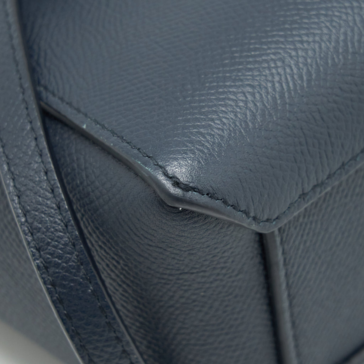 Celine Pico Belt Bag Grained Calfskin Navy GHW