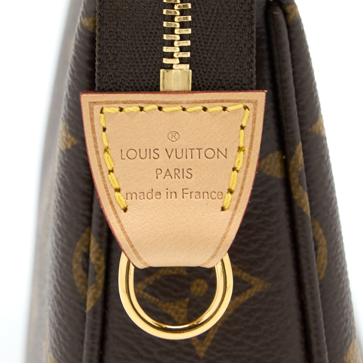 Louis Vuitton Pochette Accessories Monogram Canvas GHW
