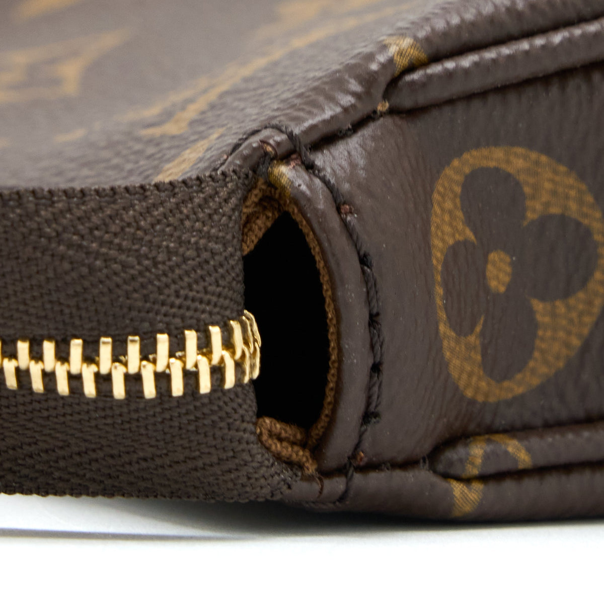 Louis Vuitton Pochette Accessories Monogram Canvas GHW