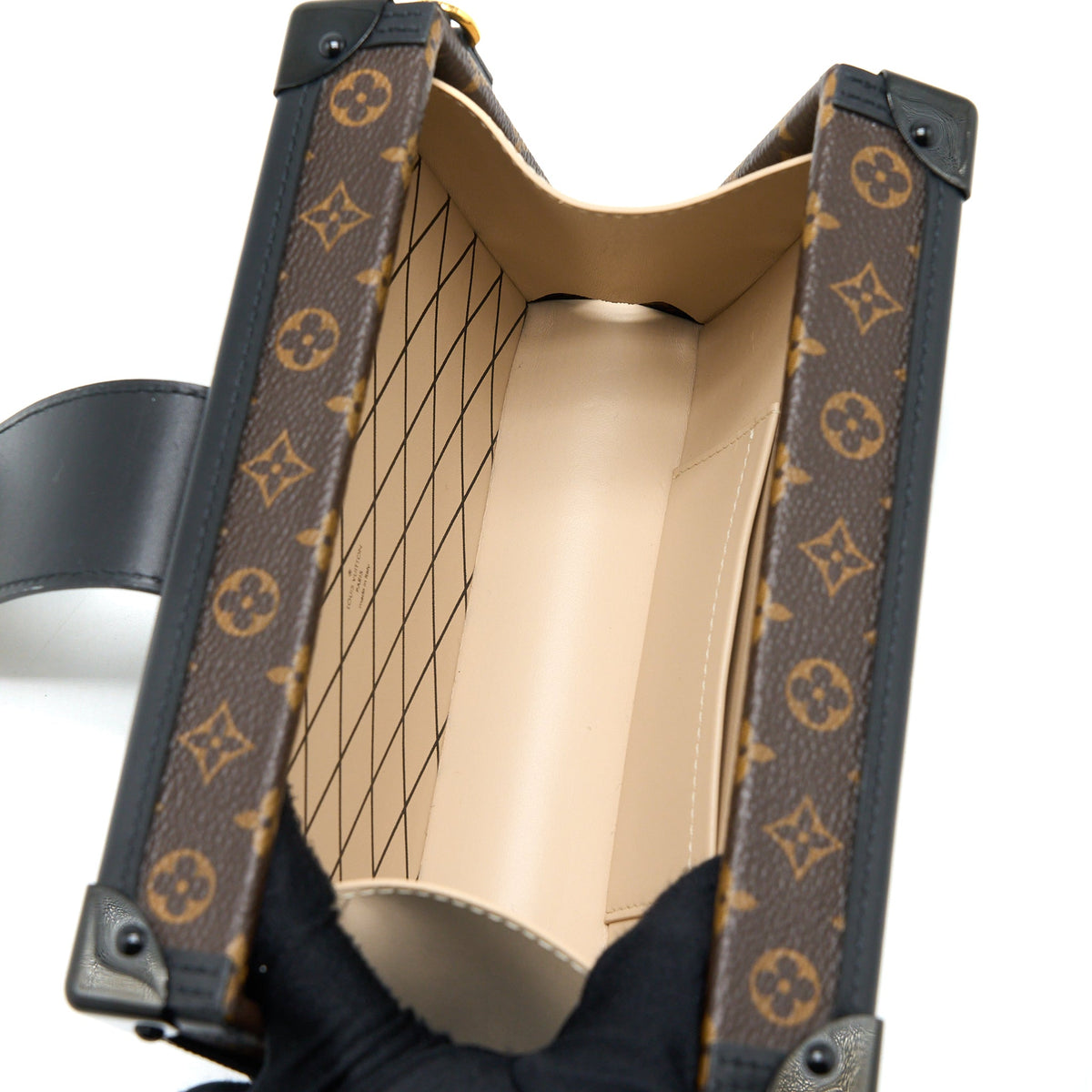 Louis Vuitton Petite Malle Monogram Canvas GHW (New Version)