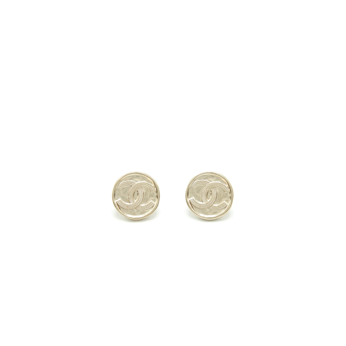Chanel Mini Coin CC Earrings LGHW