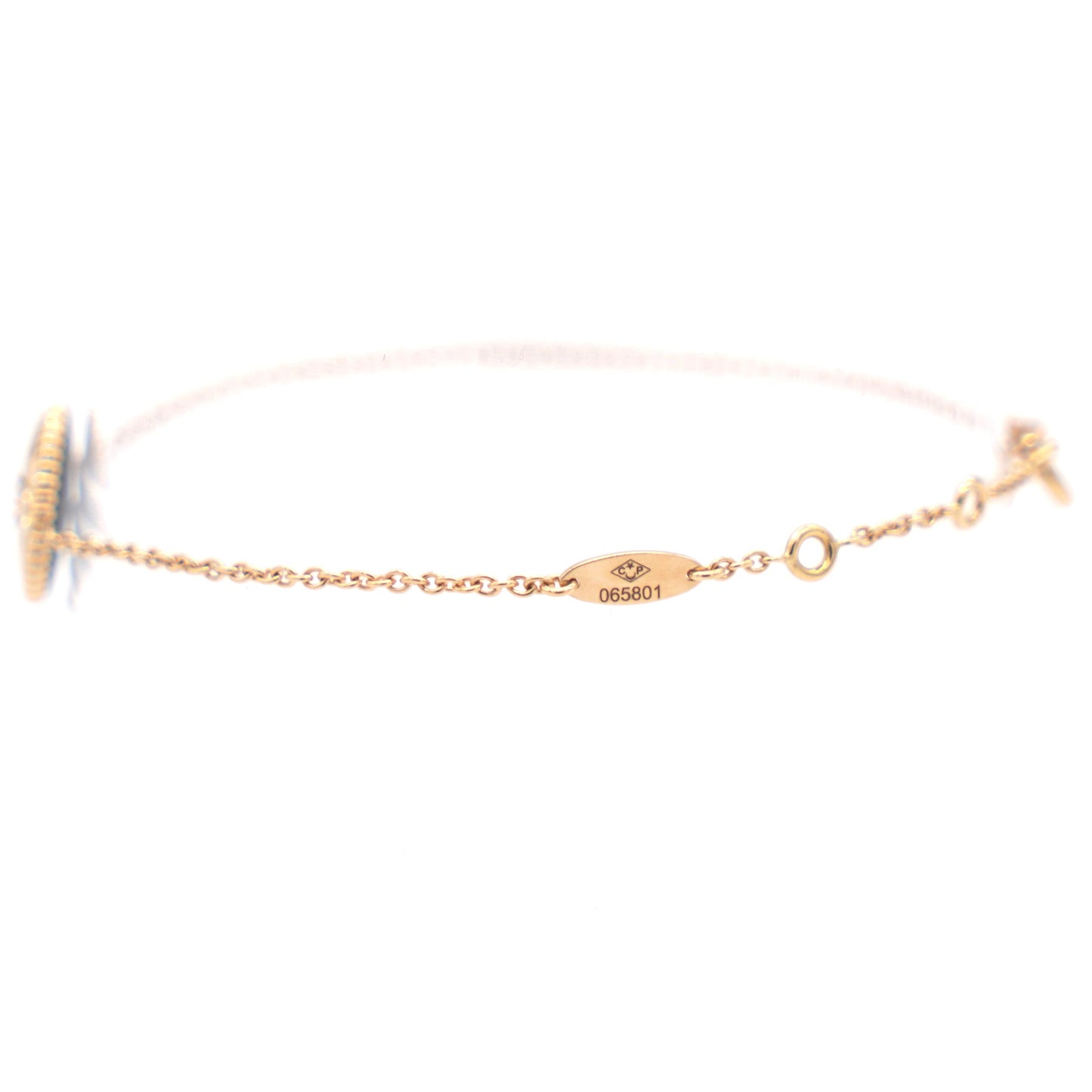 Dior Rose des Vents Diamond Onyx Rose Gold Bracelet