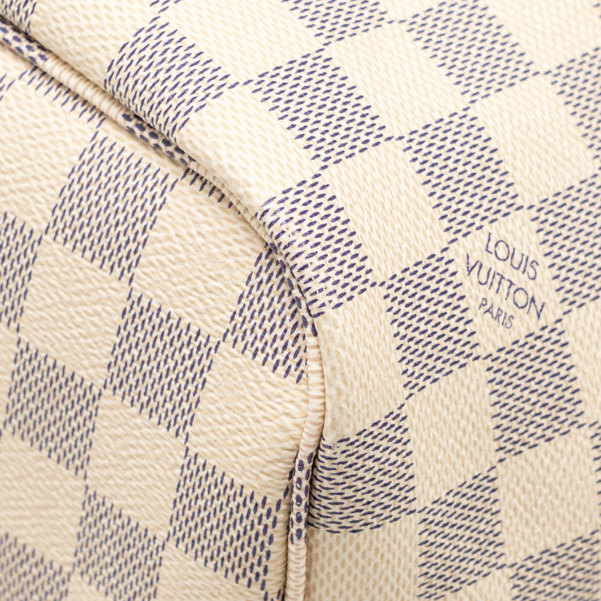 Louis Vuitton Neverfull MM Damier Azur Canvas GHW