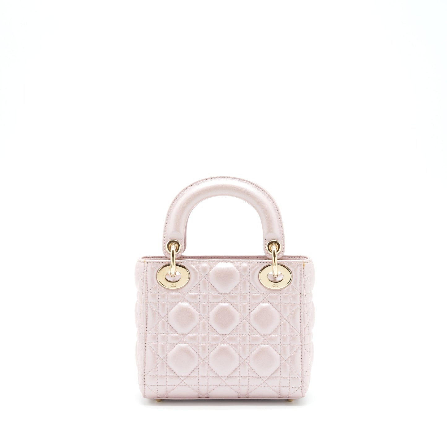 Dior Mini Lady Dior Lambskin Pink GHW