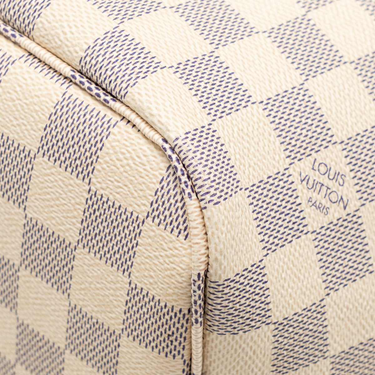 Louis Vuitton Neverfull MM Damier Azur Canvas GHW