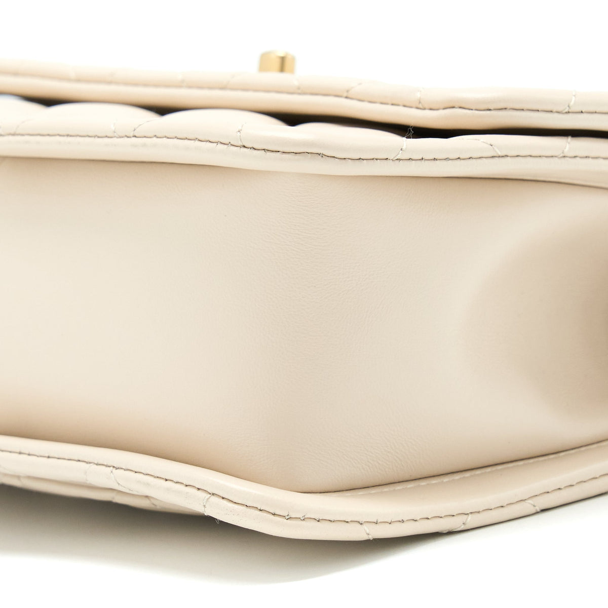 Chanel Seasonal Flap Bag Beige LGHW