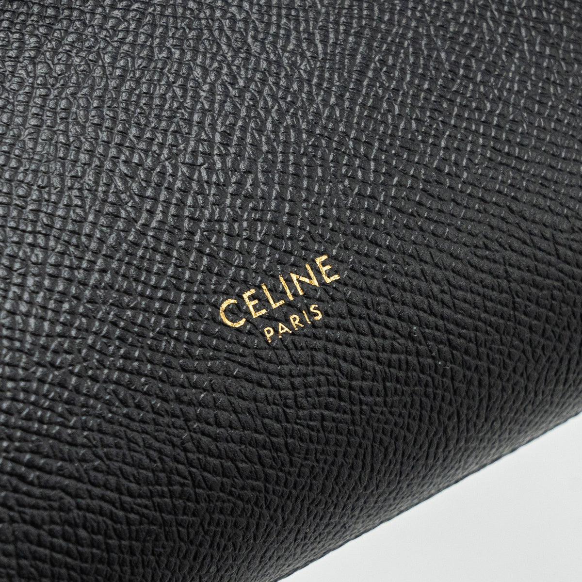 Celine Pico Belt Bag Calfskin Black GHW