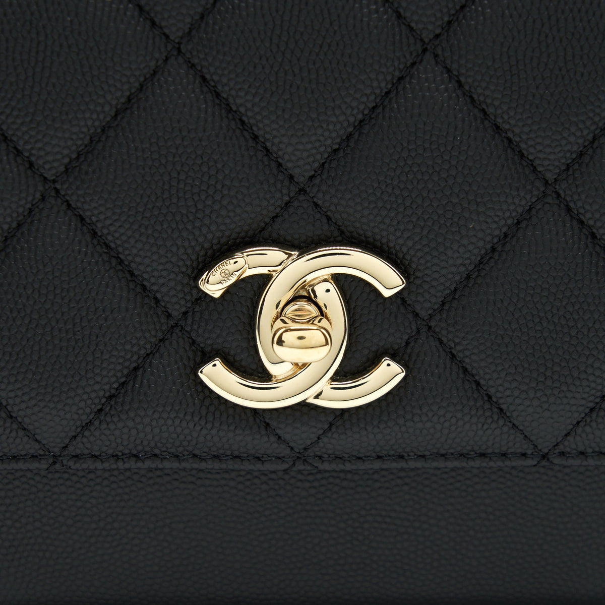 Chanel Medium Business Affinity Caviar Black LGHW