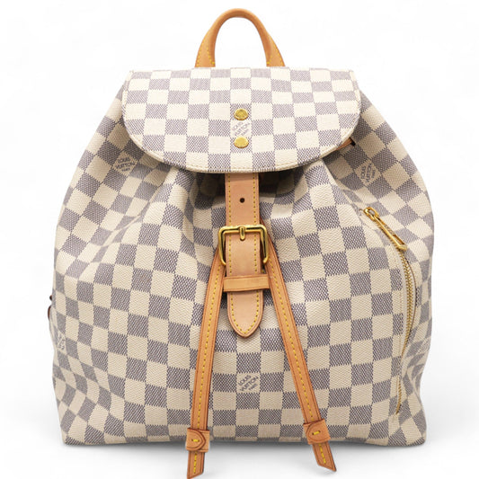Damier Azur Sperone Backpack Grey