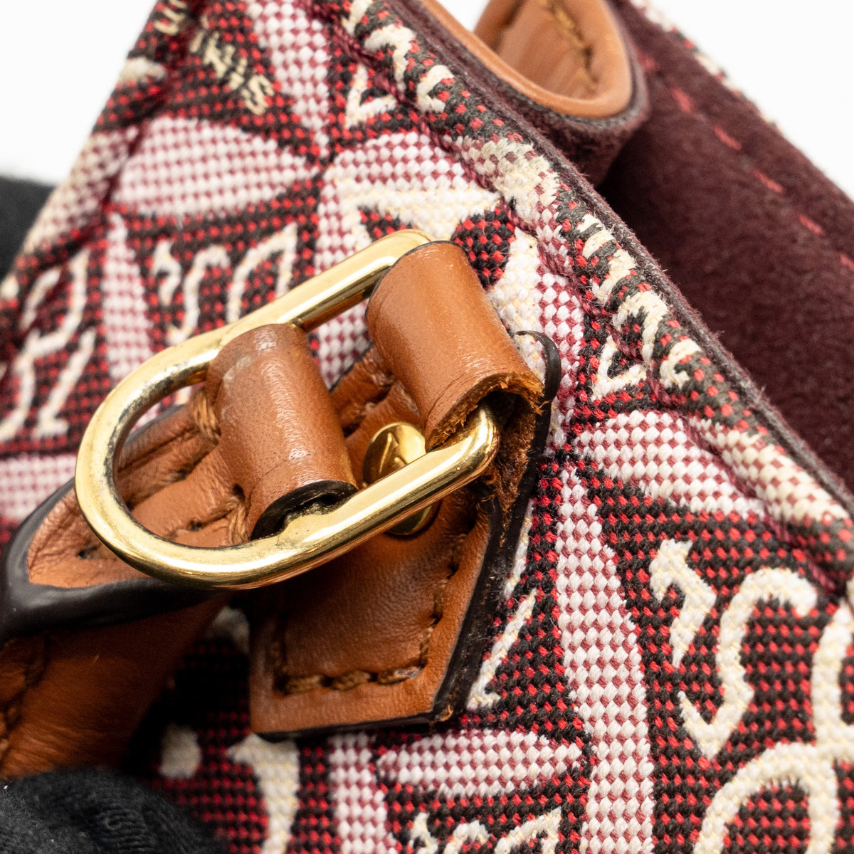 Louis Vuitton Petit Sac Plat Since 1854 Canvas Red / Multicolour GHW