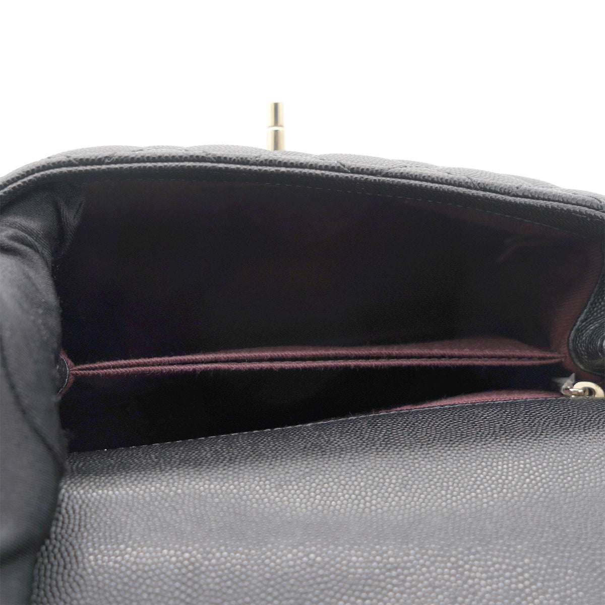 Chanel Quilted Mini Coco Handle Flap Black